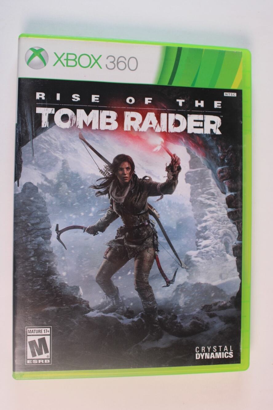 Rise of the Tomb Raider (Microsoft Xbox 360, 2015) Authentic, Tested/Works